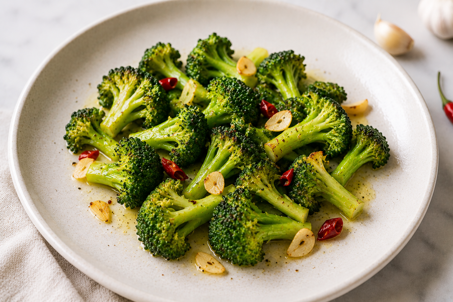 Broccoli aglio e olio