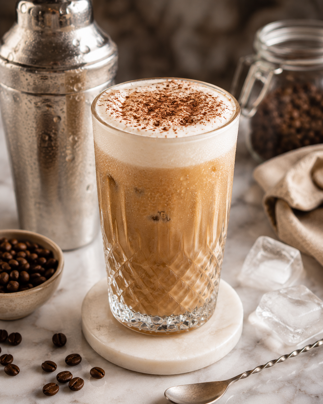 Cappuccino freddo shakerato