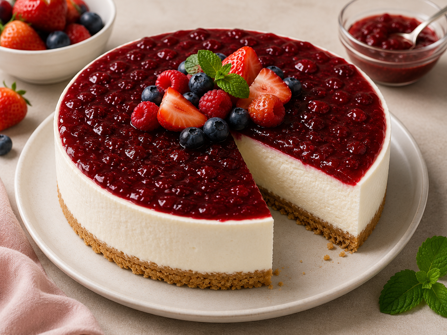 Cheesecake fredda