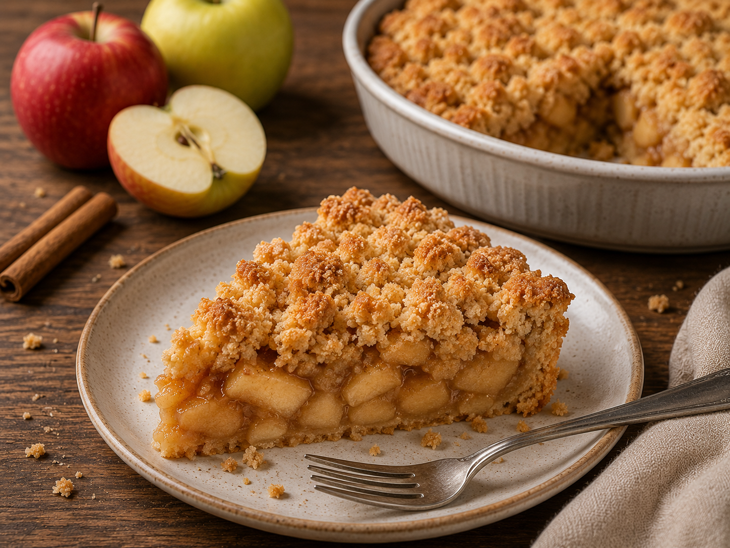 Crumble di mele
