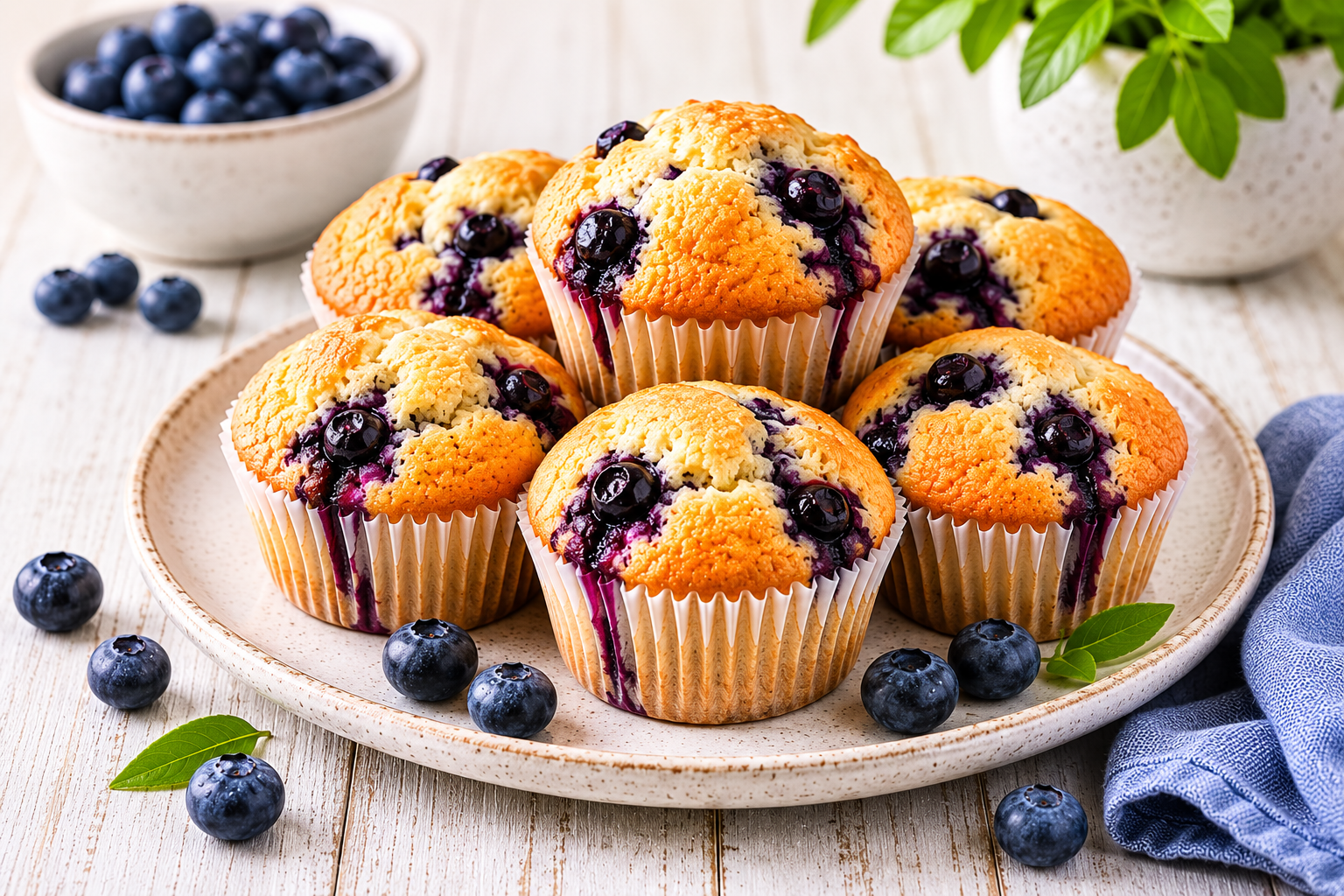 Muffin ai mirtilli