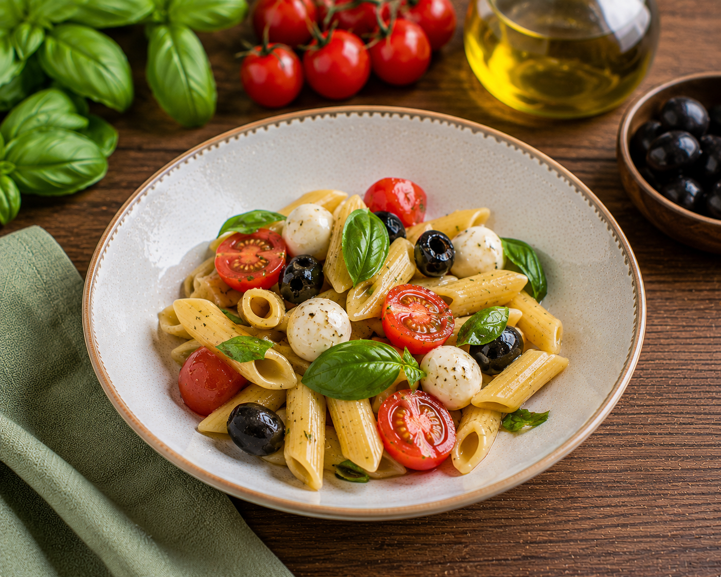 Pasta fredda mediterranea