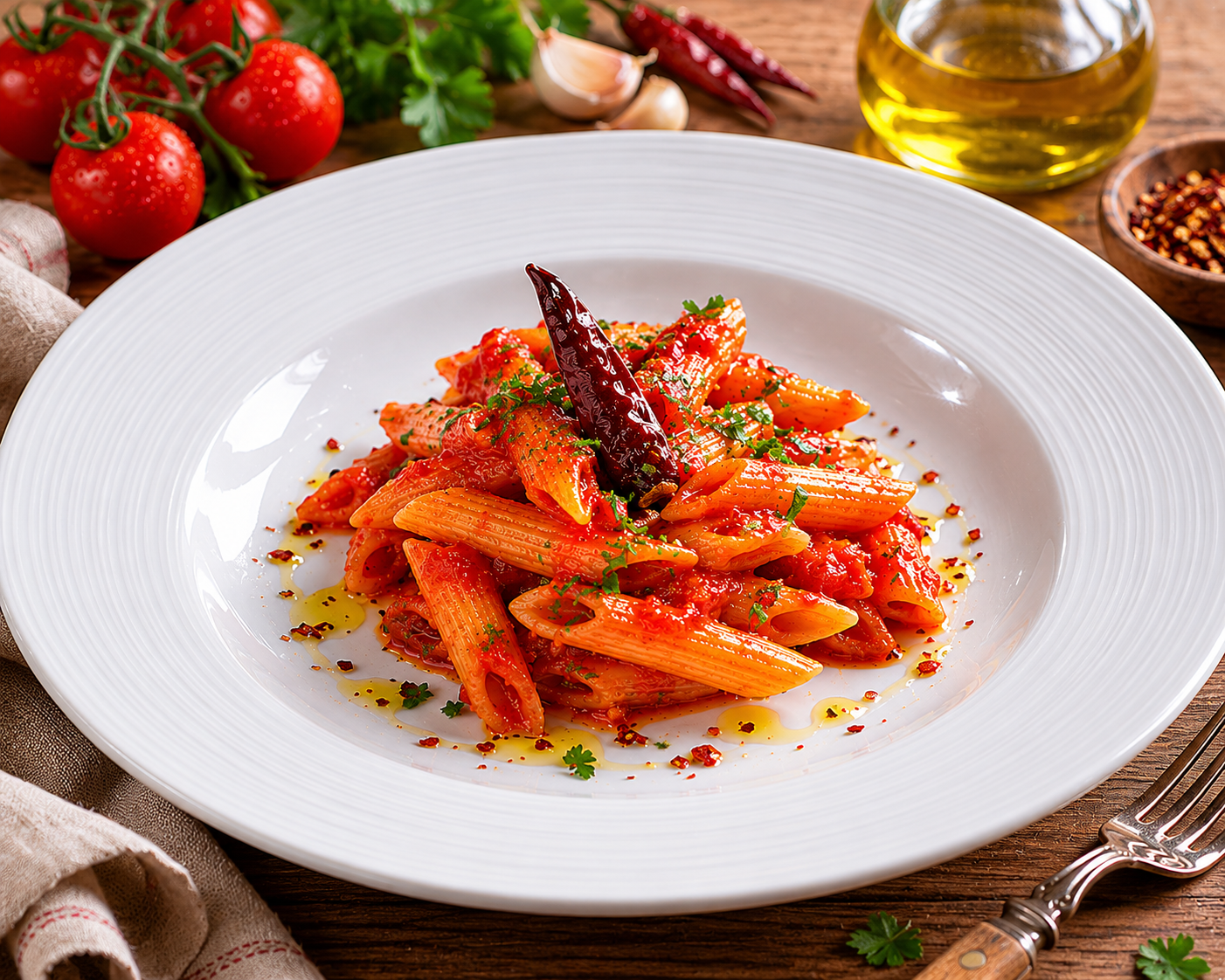 Penne all'arrabbiata