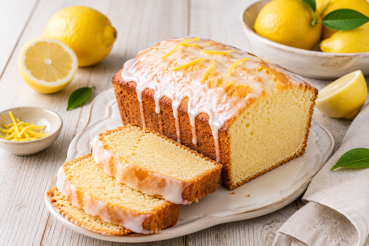 Plumcake al limone