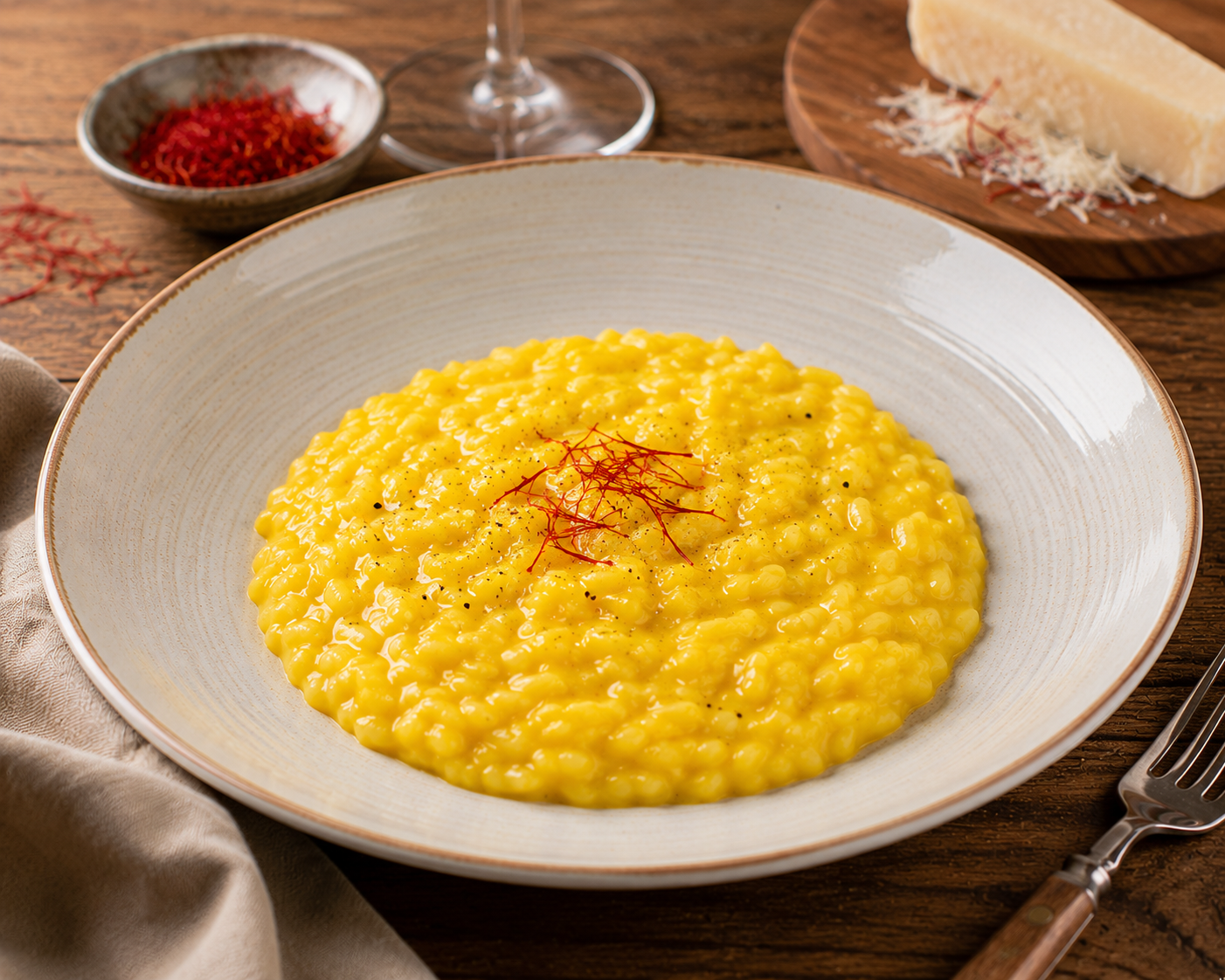 Risotto allo zafferano