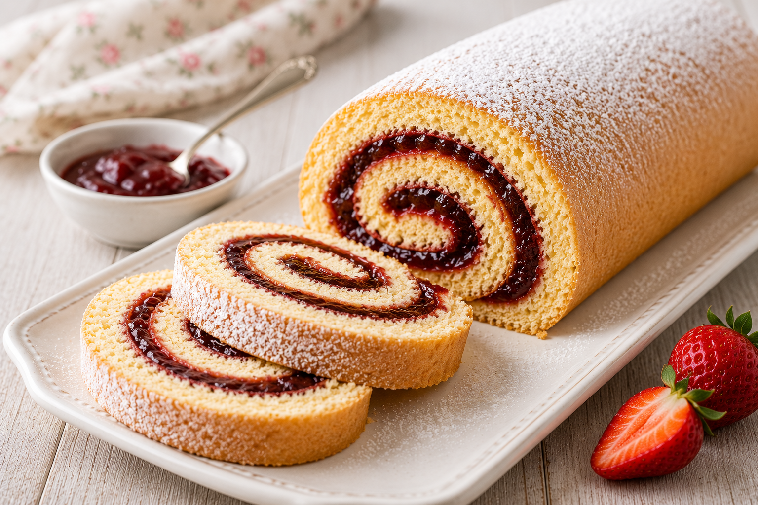 Rotolo alla confettura