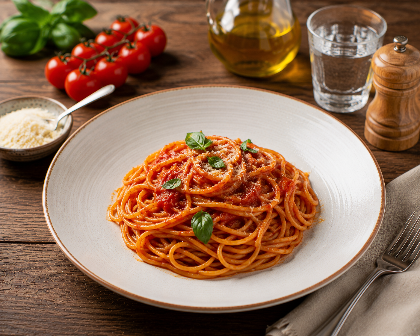 Spaghetti al pomodoro