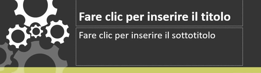 template microsoft office Ingranaggi