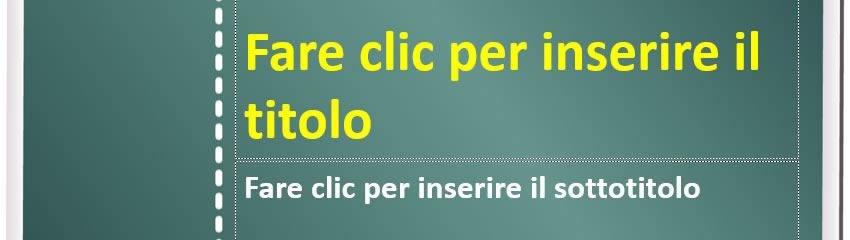 template microsoft office Lavagna