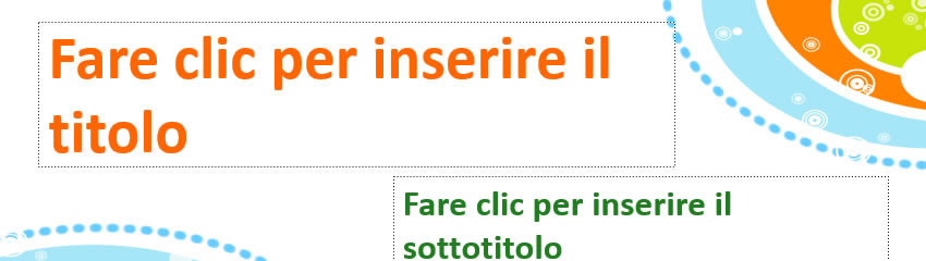 template microsoft office Effervescenza